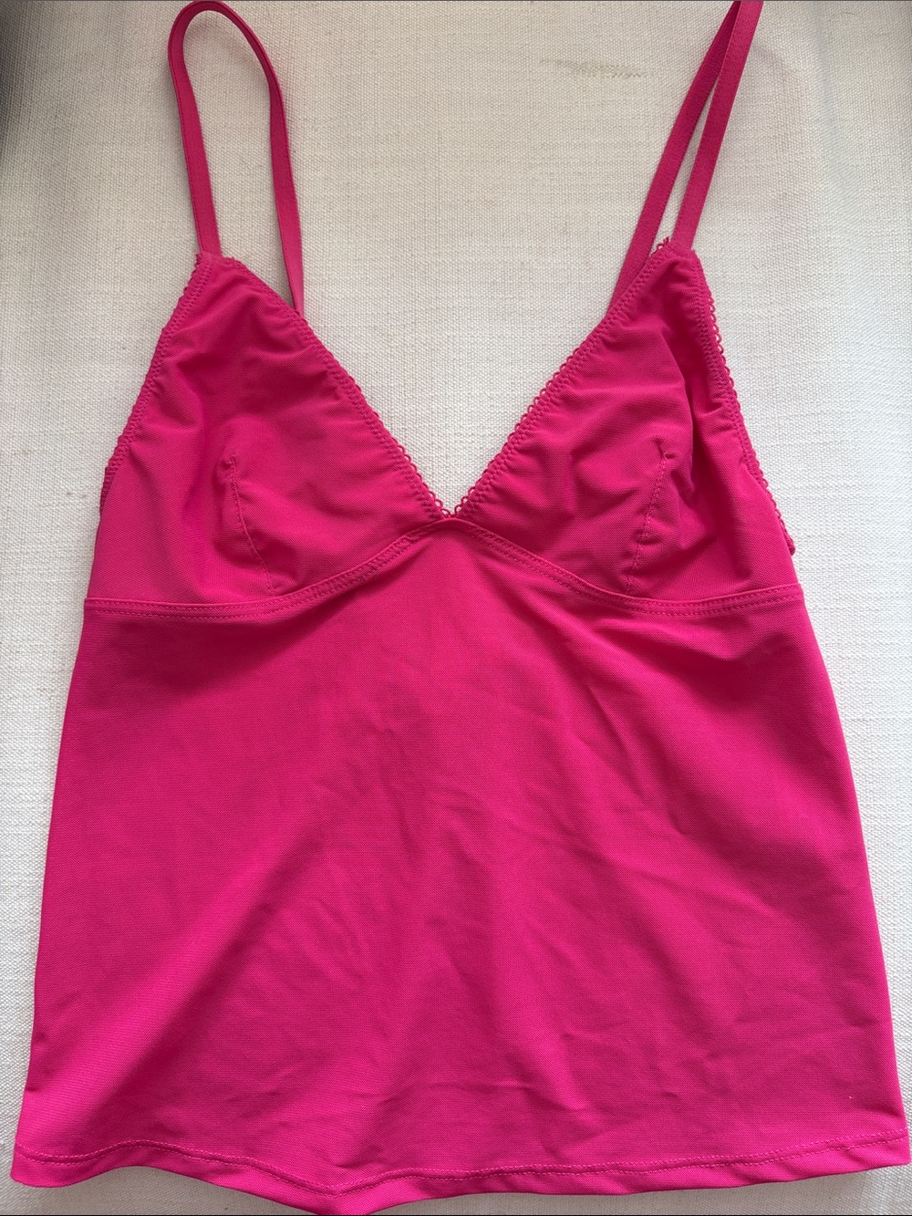 Urban Outfitters Hot Pink Slip Cami